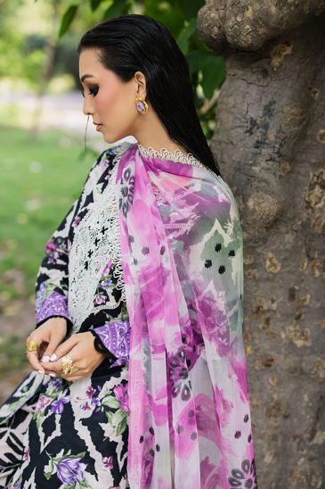 Nureh Lawn Suit-Aarasta