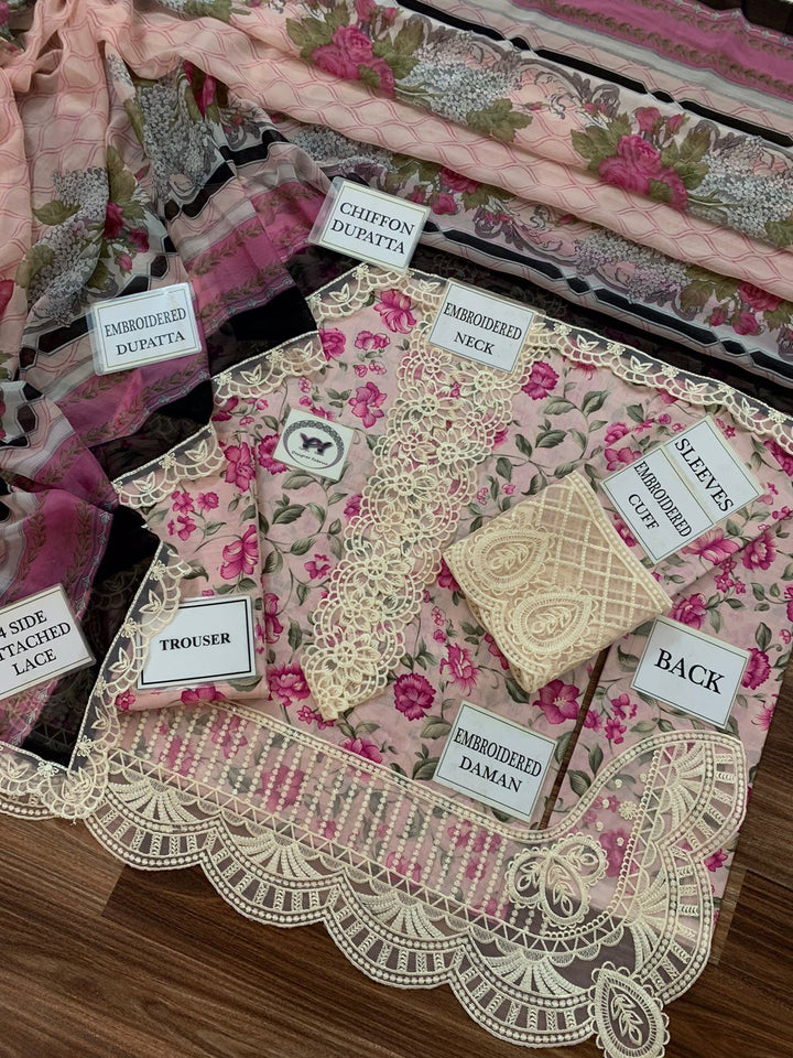 Mahnur Lawn Suit-Aarasta