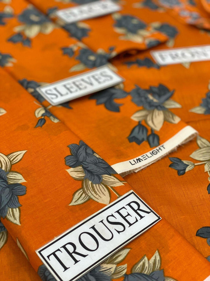 Limelight Lawn Suit-Aarasta