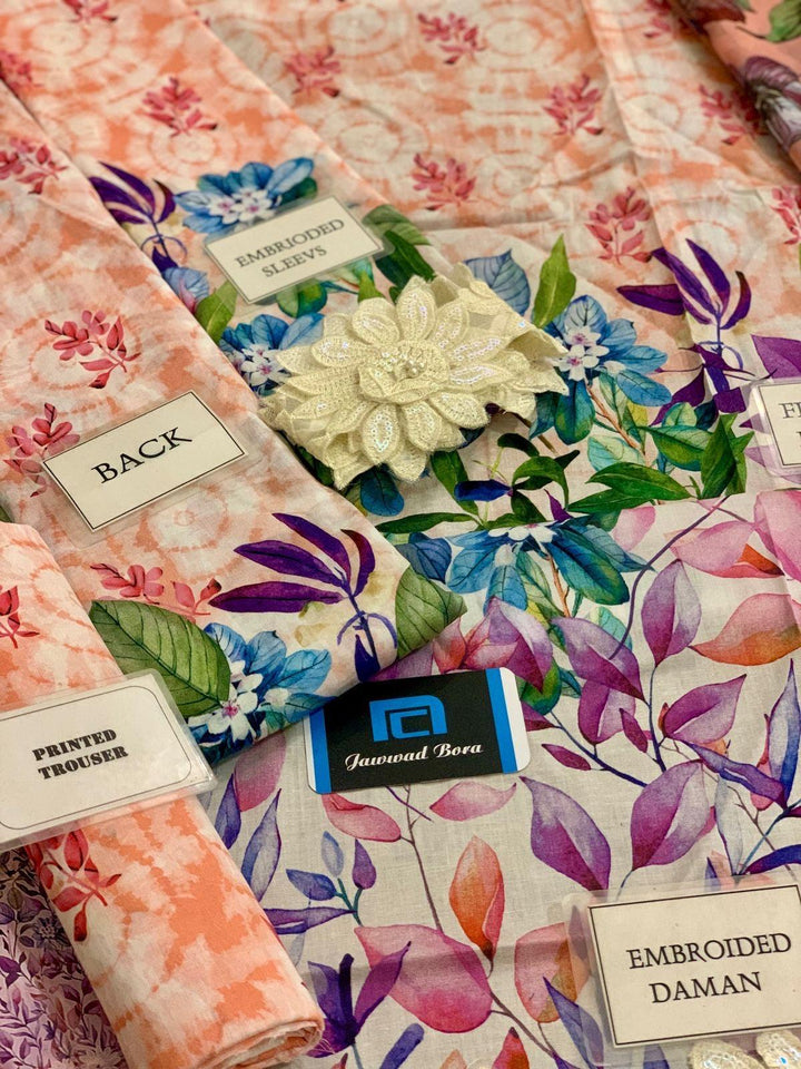 Salitex Lawn Suit-Aarasta