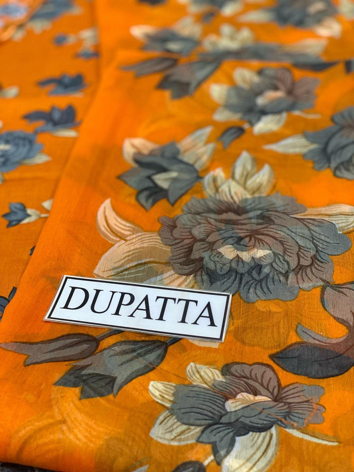 Limelight Lawn Suit-Aarasta