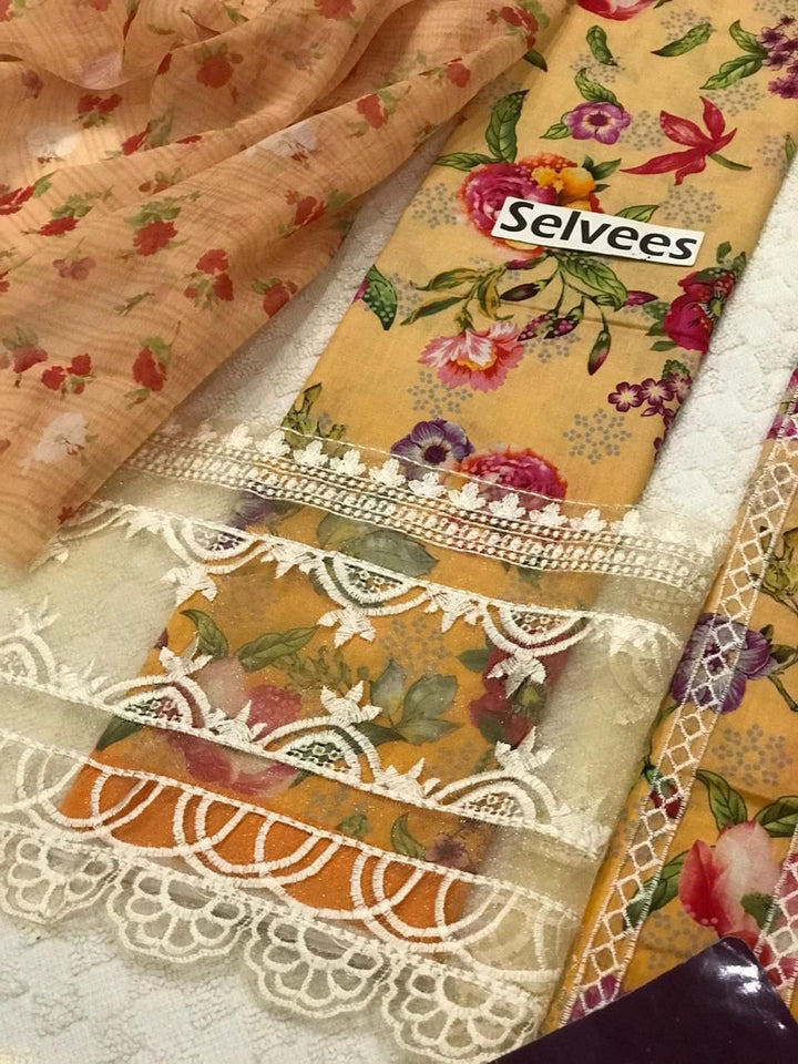 Rajbari Lawn Suit-Aarasta