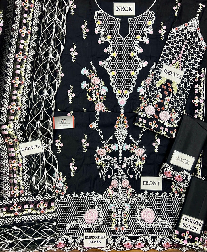 Qalamkar Lawn Suit-Aarasta