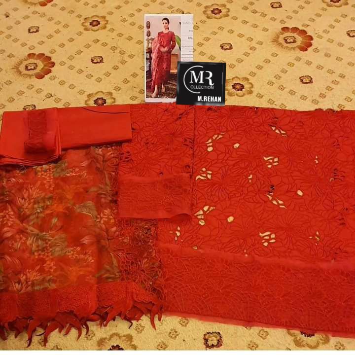 Qalamkar Lawn Suit-Aarasta