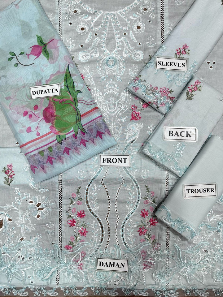 Qalamkar Lawn Suit-Aarasta