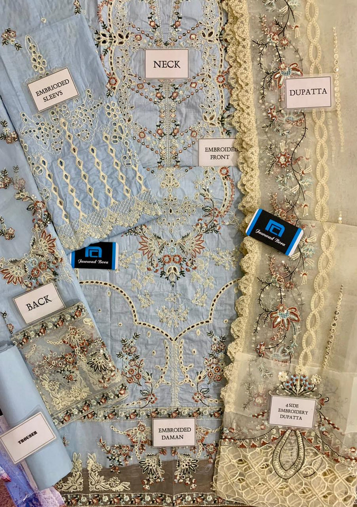 Qalamkar Lawn Suit-Aarasta