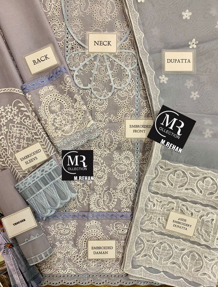 Qalamkar Lawn Suit-Aarasta