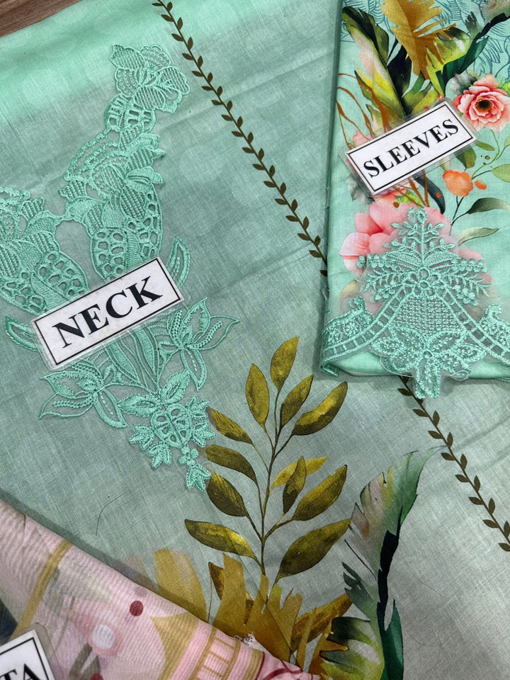 Qalamkar Lawn Suit-Aarasta