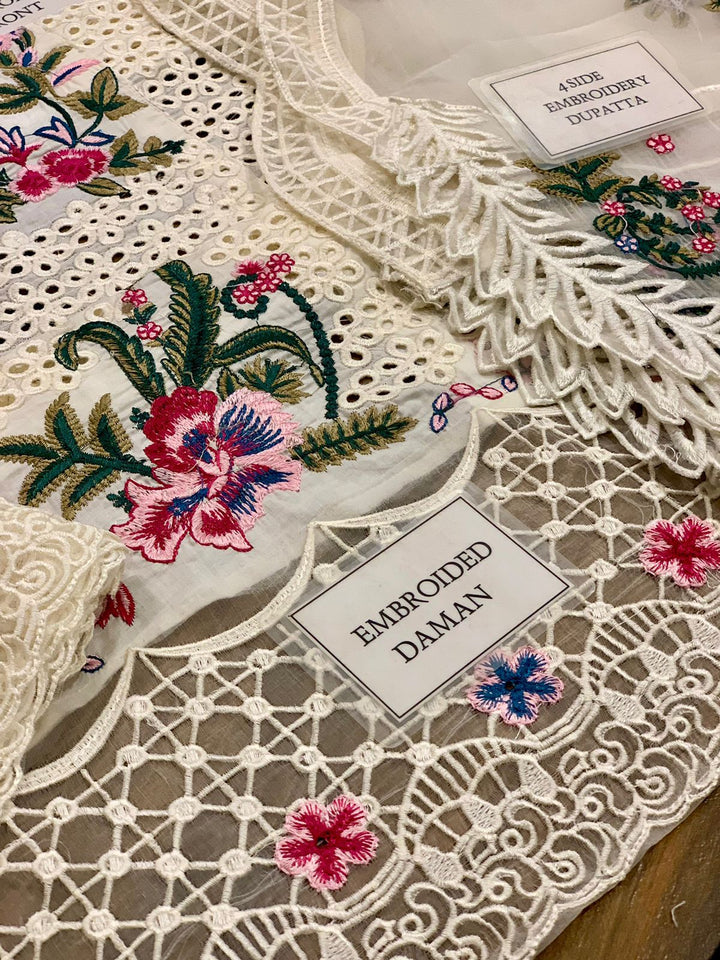 Qalamkar Lawn Suit-Aarasta