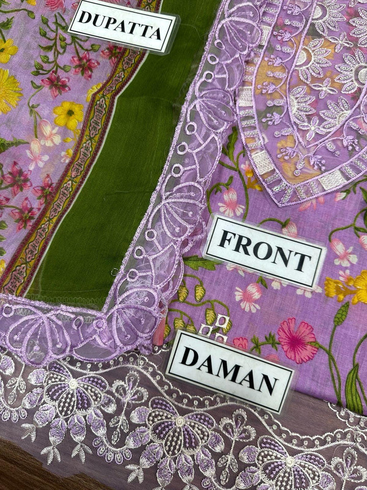 Qalamkar Lawn Suit-Aarasta