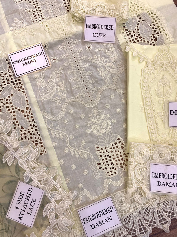 Qalamkar Lawn Suit-Aarasta