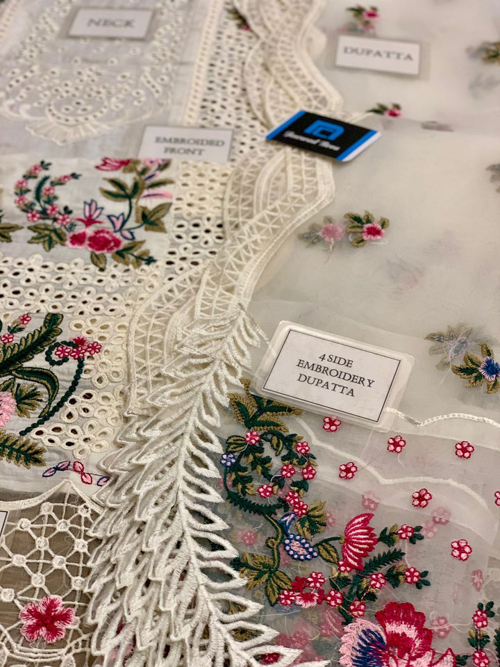 Qalamkar Lawn Suit-Aarasta