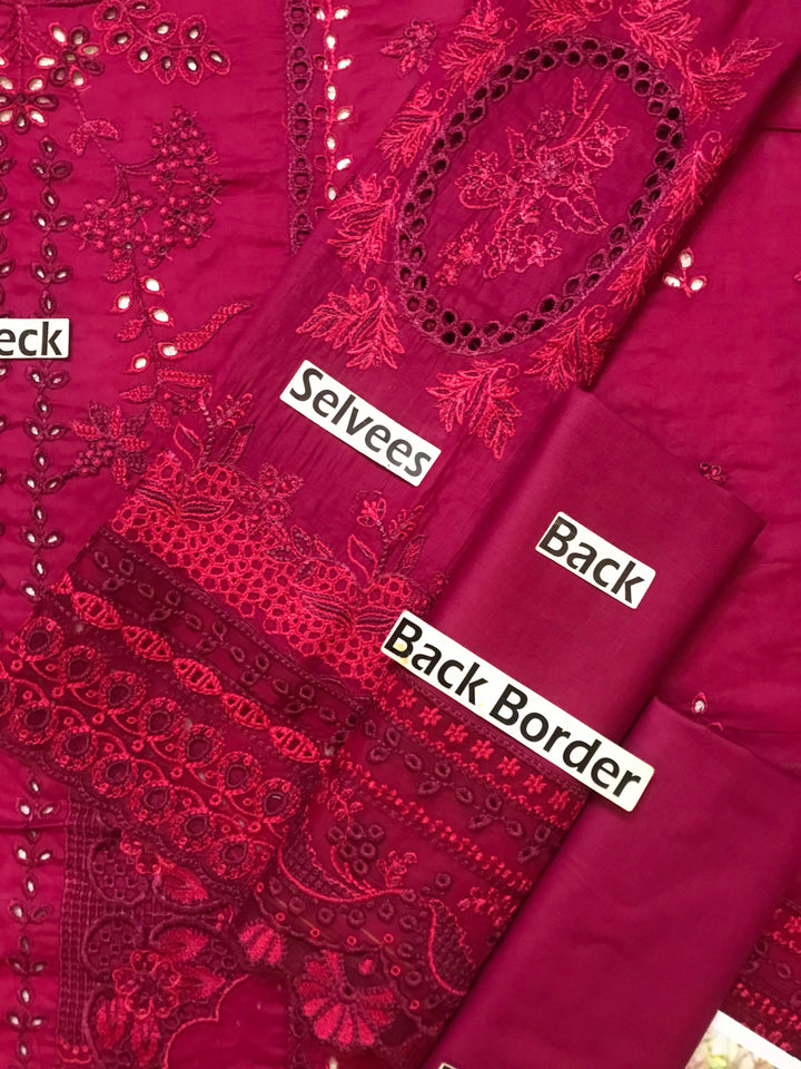 Qalamkar Lawn Suit-Aarasta