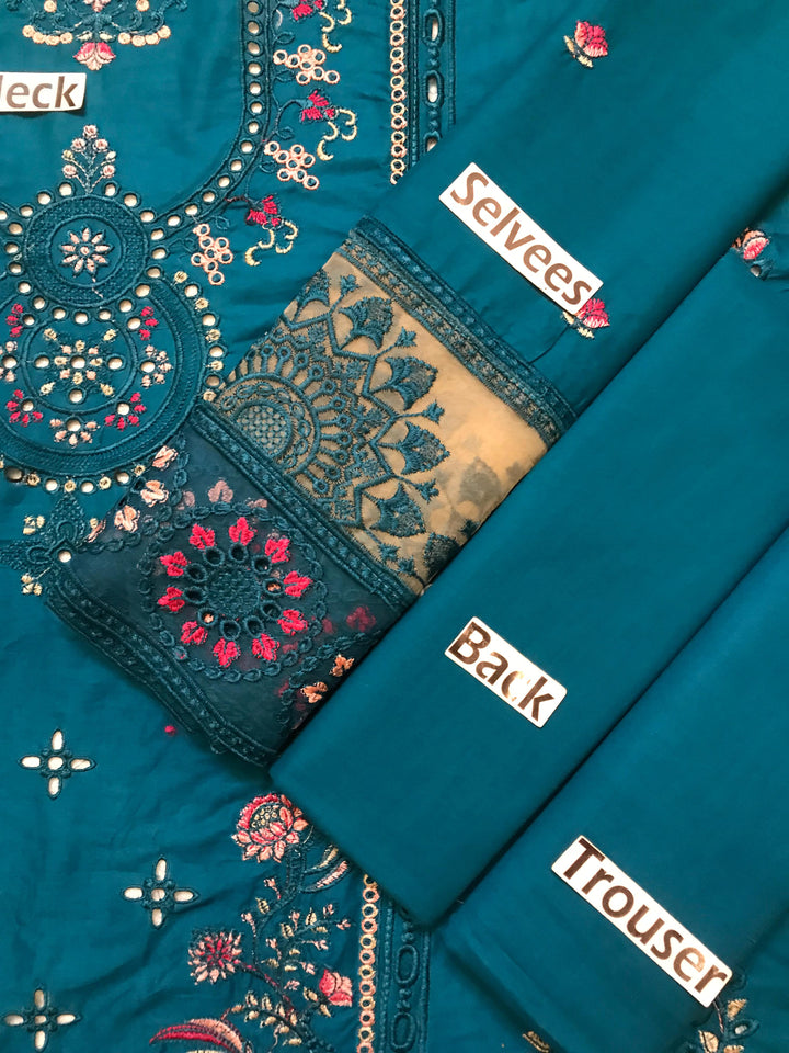 Qalamkar Lawn Suit-Aarasta