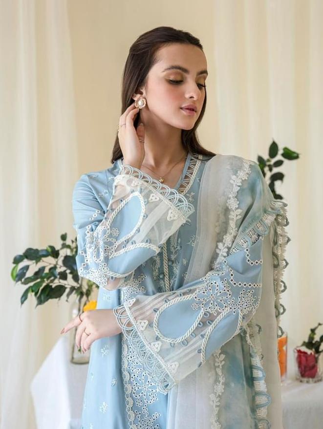 Qalamkar Lawn Suit-Aarasta