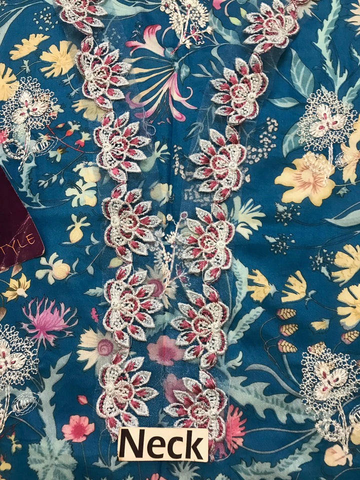 Qalamkar Lawn Suit-Aarasta