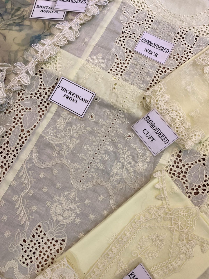 Qalamkar Lawn Suit-Aarasta