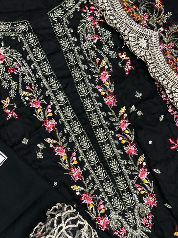 Qalamkar Lawn Suit-Aarasta