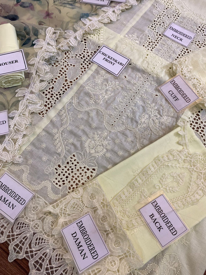 Qalamkar Lawn Suit-Aarasta