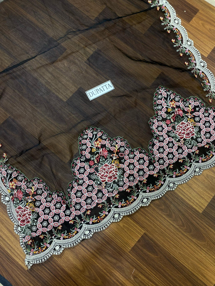 Qalamkar Lawn Suit-Aarasta