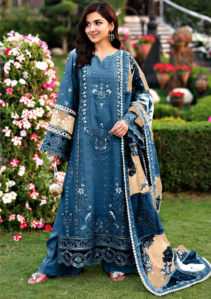 Qalamkar Lawn Suit-Aarasta
