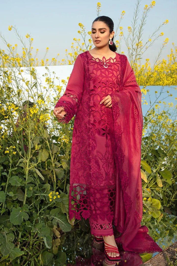Rang Rasiya Lawn Suit-Lawn-Red-Net-Aarasta
