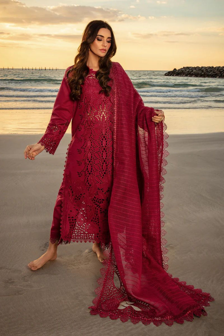 Rang Rasiya Lawn Suit-Lawn-Red-Net-Aarasta