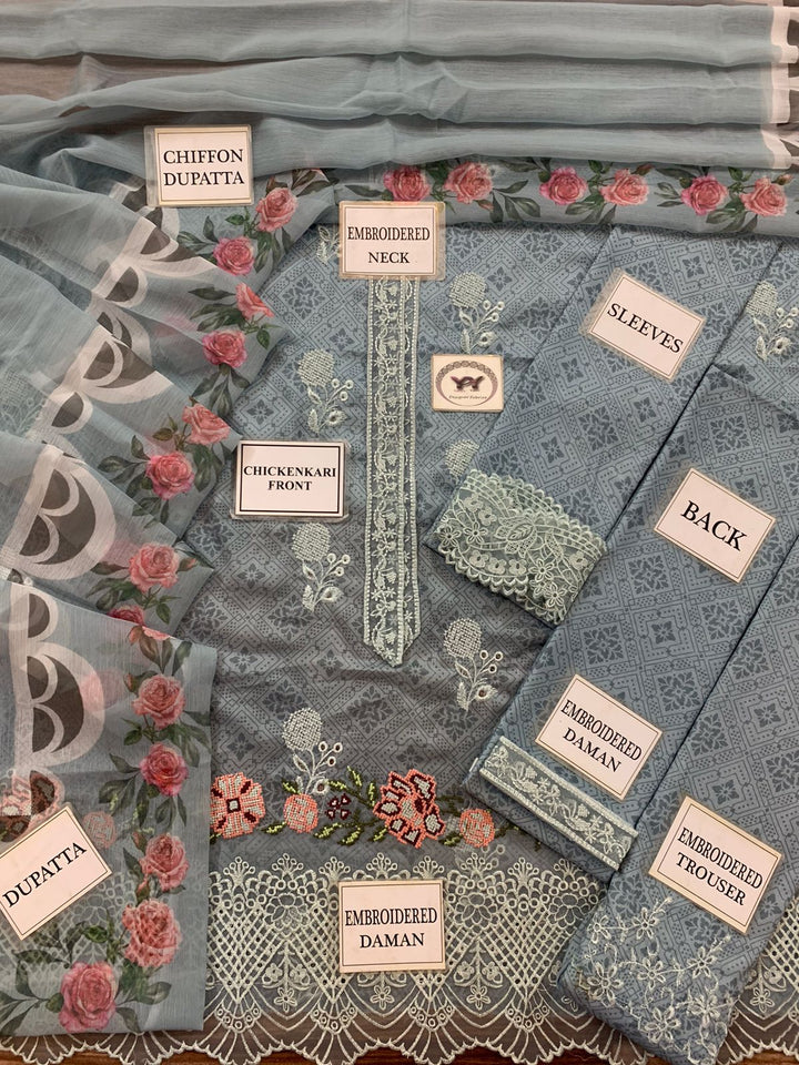 Sadia Asad Lawn Suit-Aarasta