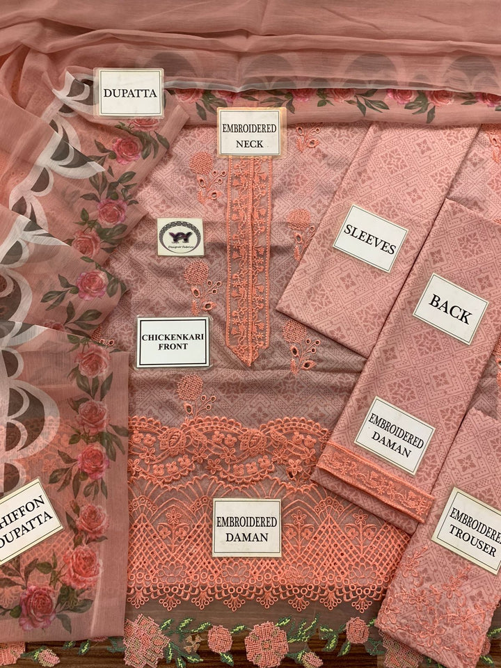 Sadia Asad Lawn Suit-Aarasta