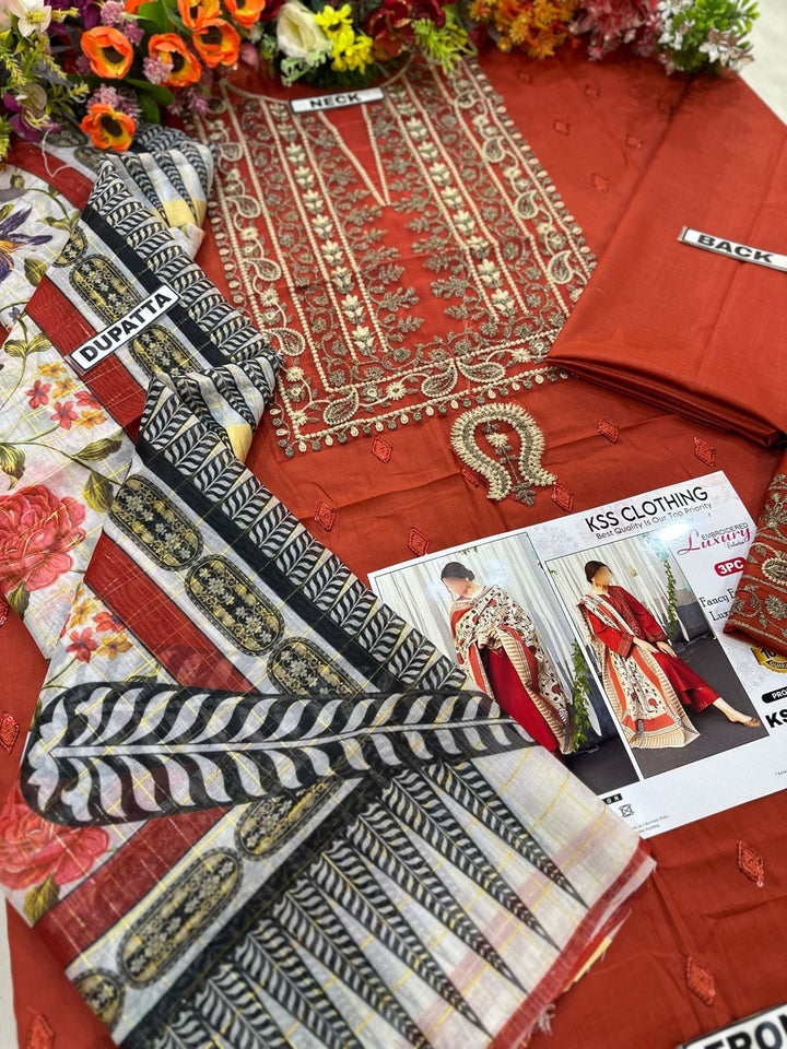 Sana Safinaz Lawn Suit-Aarasta