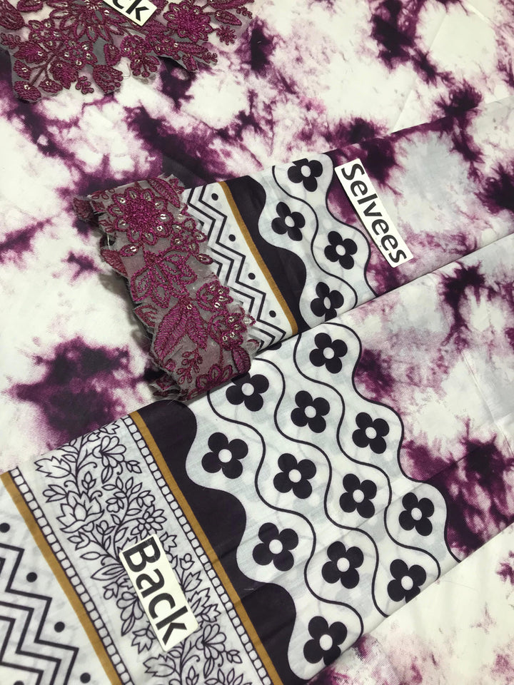 Sapphire Lawn Suit-Aarasta