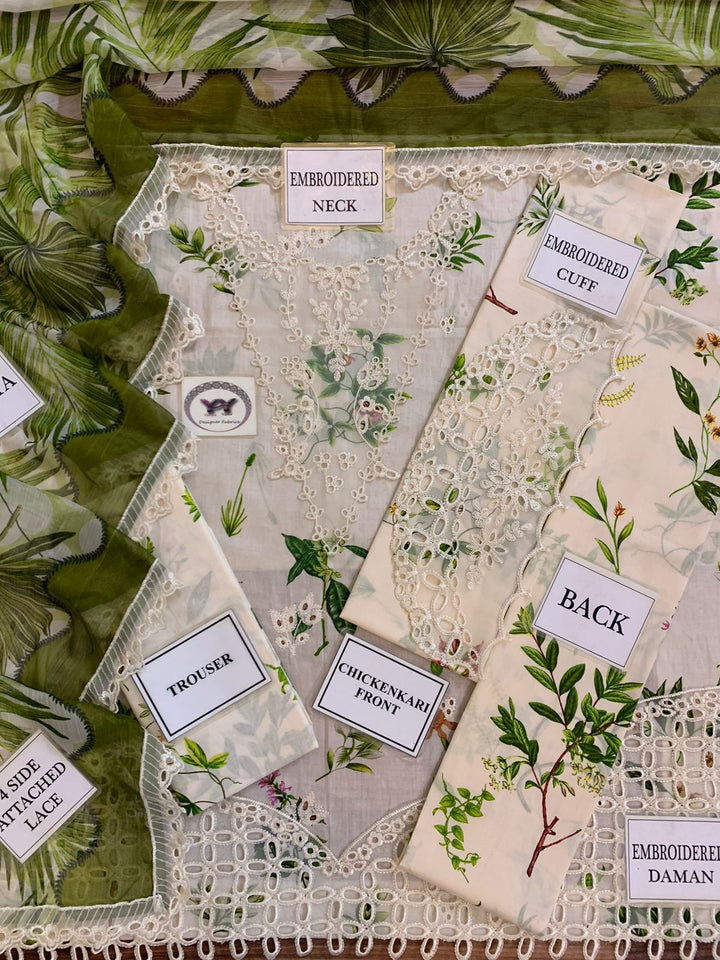 Sardinia Lawn Suit-Aarasta