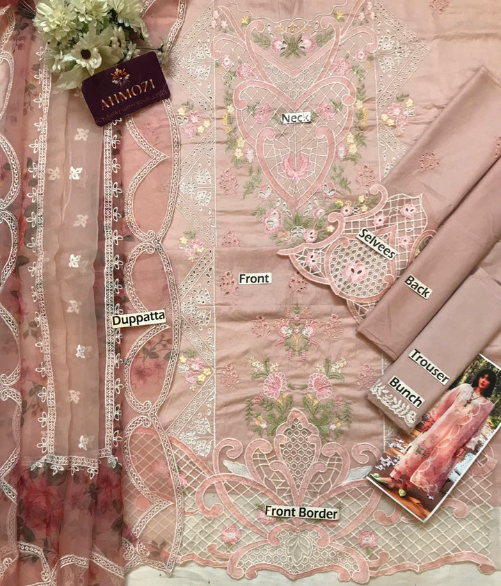 Sardinia Lawn Suit-Aarasta