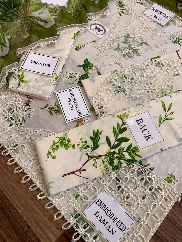 Sardinia Lawn Suit-Aarasta