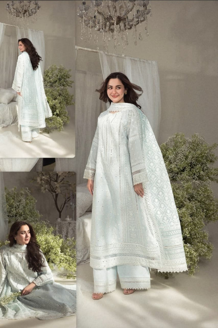 Sobia Nazir Lawn Suit-Ferozi-Lawn-Net-Aarasta