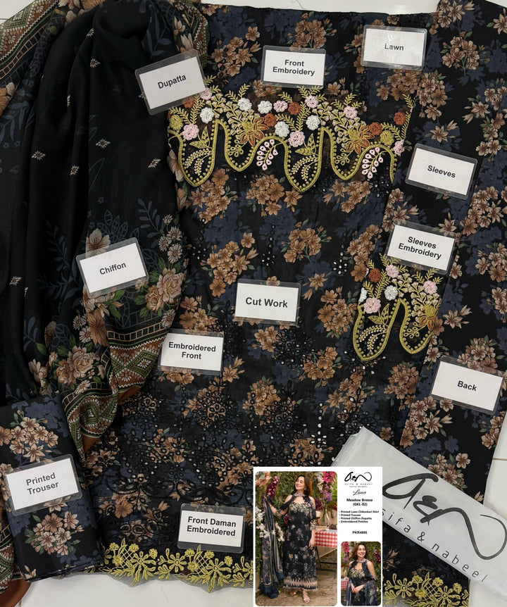 Zainab Chottani Lawn Suit-Aarasta