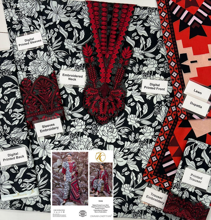 Zainab Chottani Lawn Suit-Aarasta