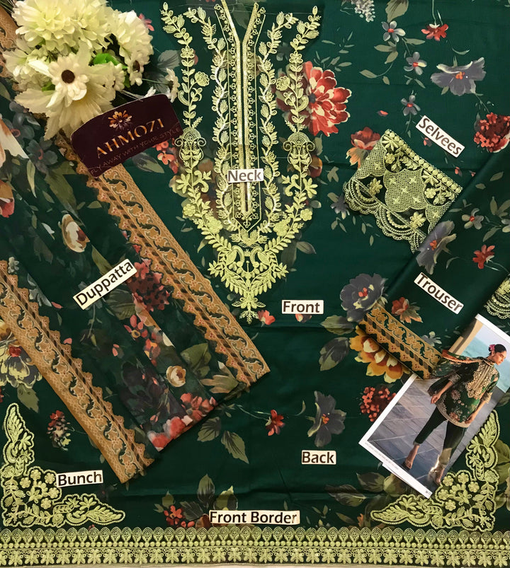 Zainab Chottani Lawn Suit-Aarasta