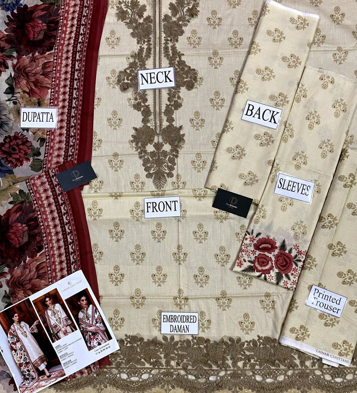 Zainab Chottani Lawn Suit-Aarasta