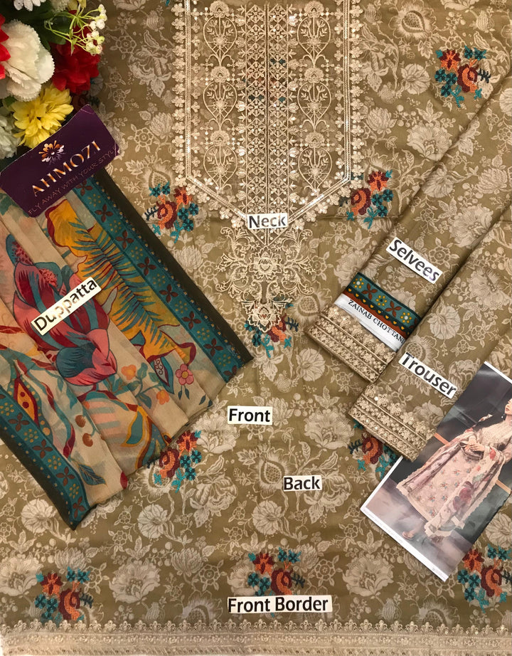 Zainab Chottani Lawn Suit-Aarasta