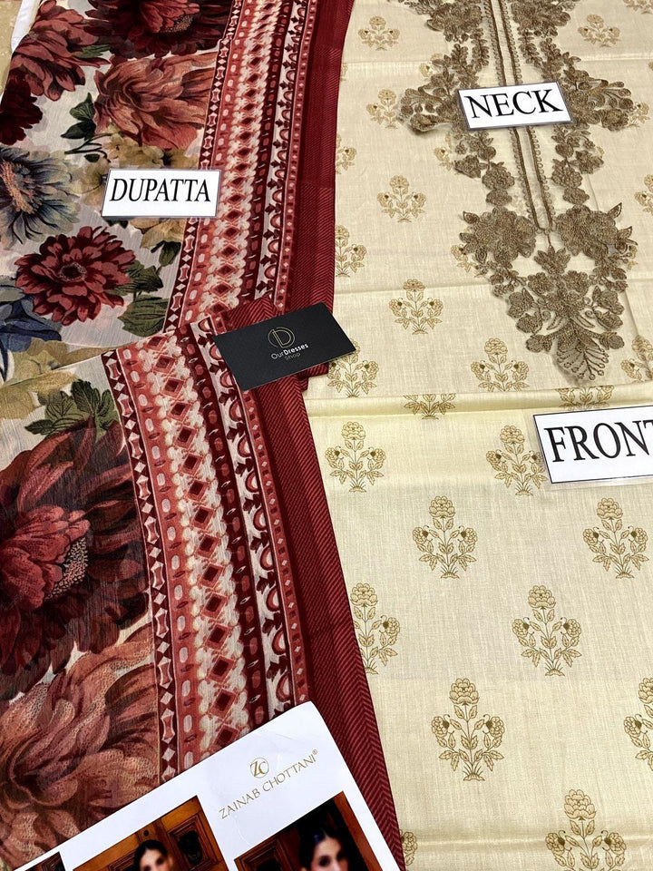 Zainab Chottani Lawn Suit-Aarasta