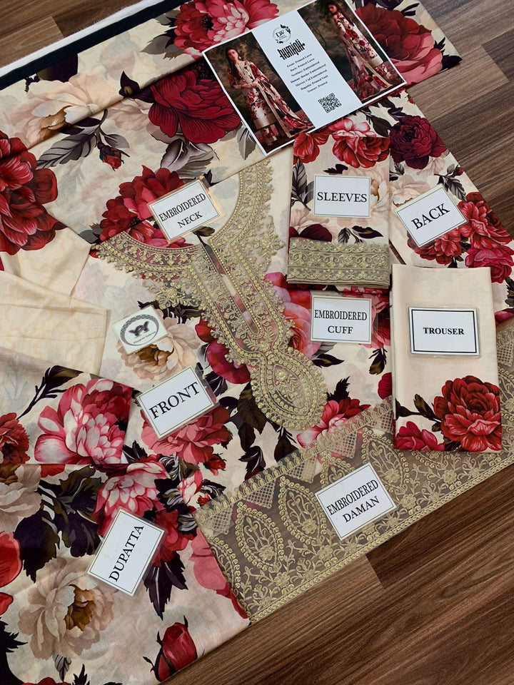 Zainab Chottani Lawn Suit-Aarasta