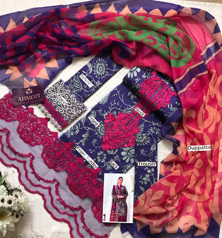 Zainab Chottani Lawn Suit-Aarasta