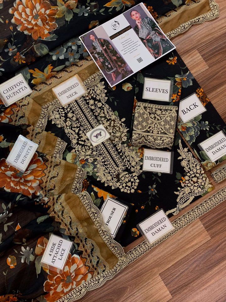 Zainab Chottani Lawn Suit-Aarasta