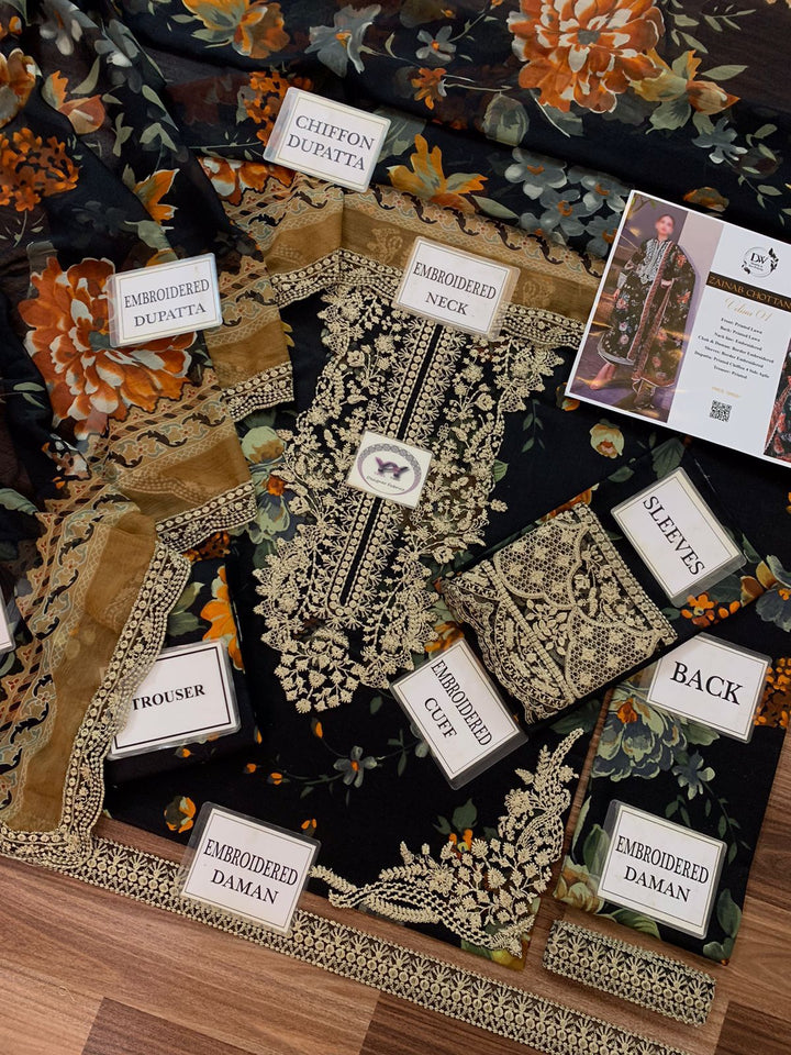 Zainab Chottani Lawn Suit-Aarasta