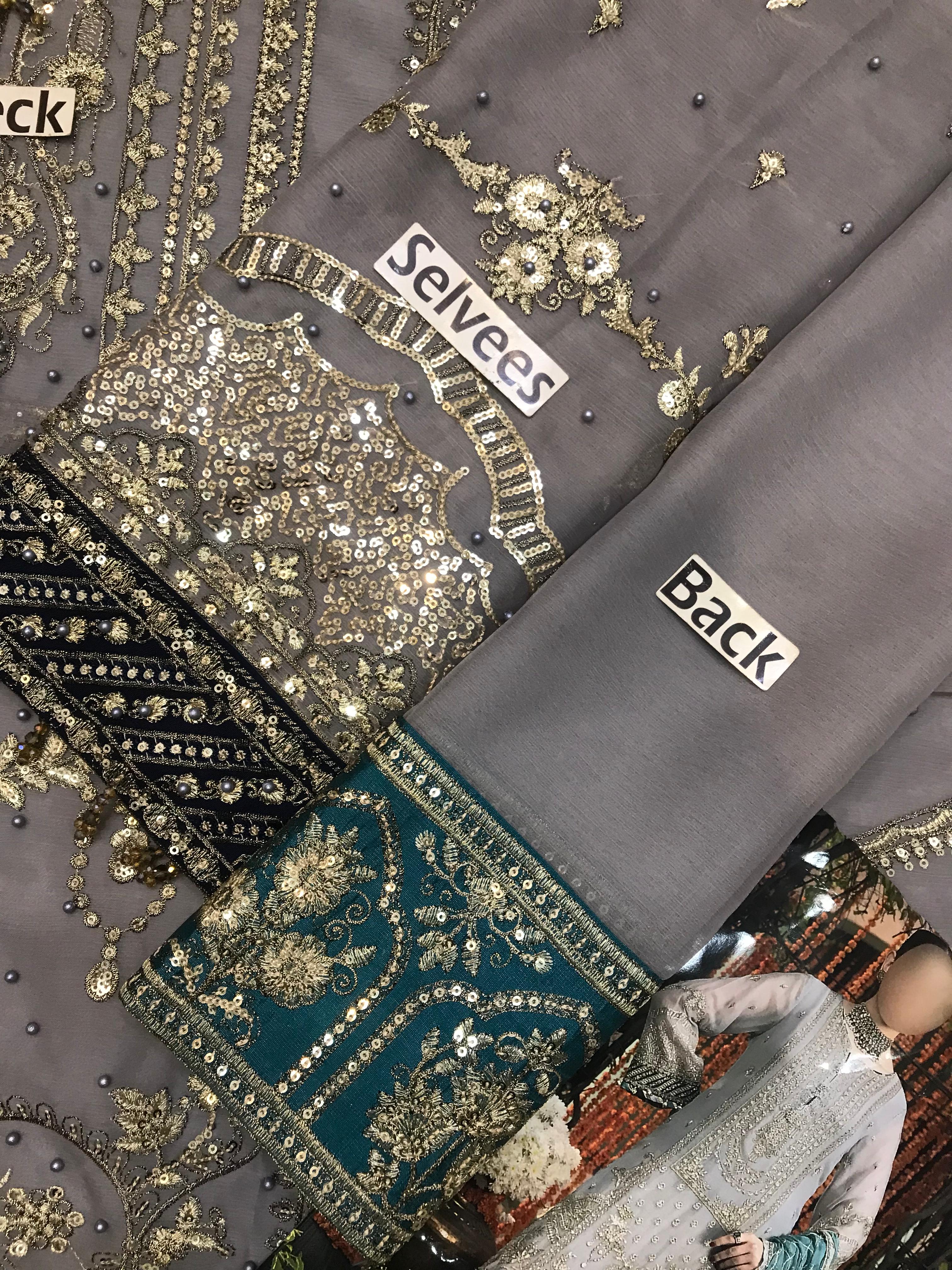 Adan Libas Chiffon Suit-Aarasta