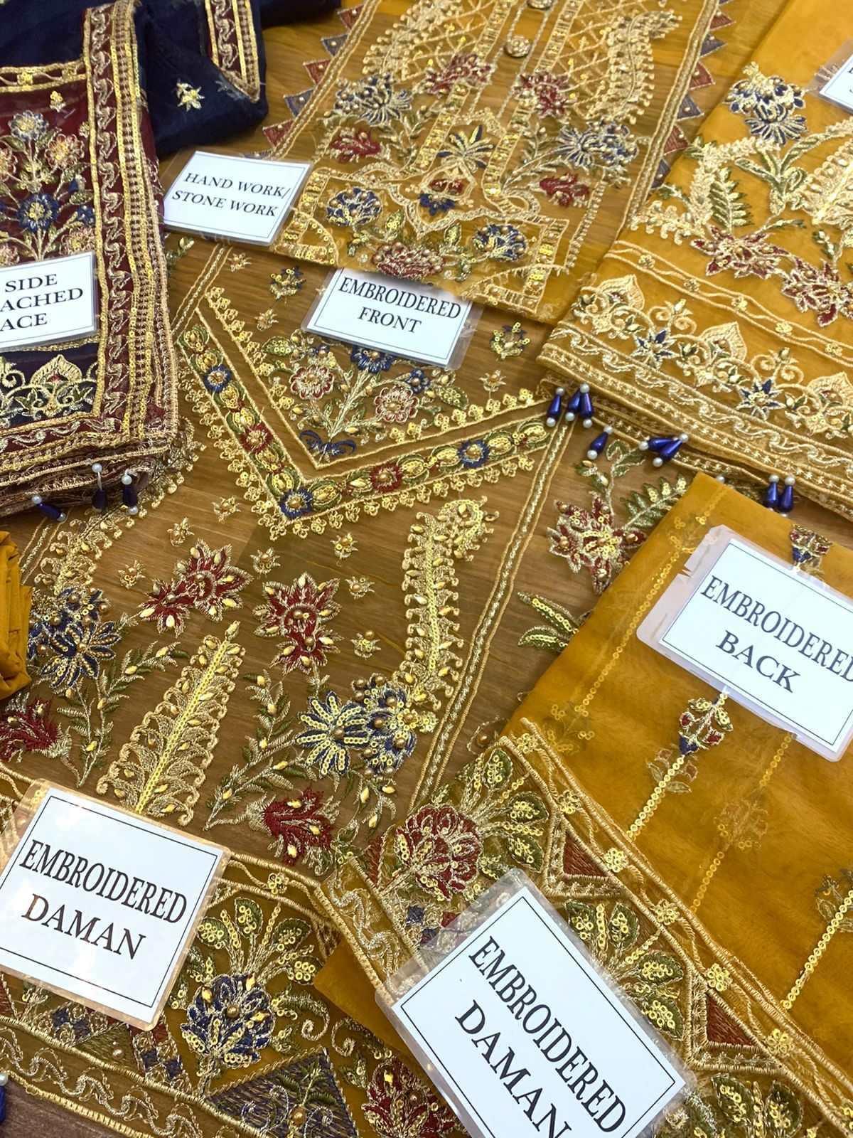 Adan Libas Organza Suit-Aarasta