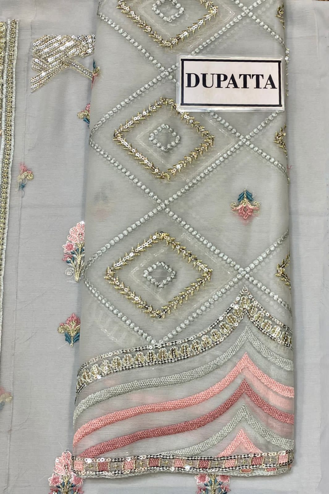 Adan Libas Chiffon Suit-Aarasta