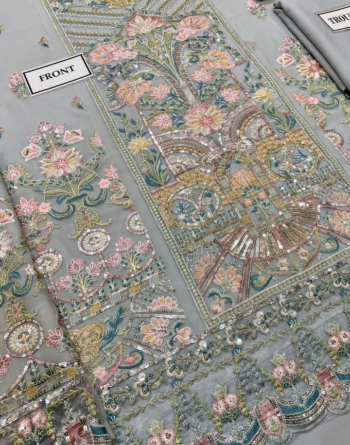 Adan Libas Chiffon Suit-Aarasta