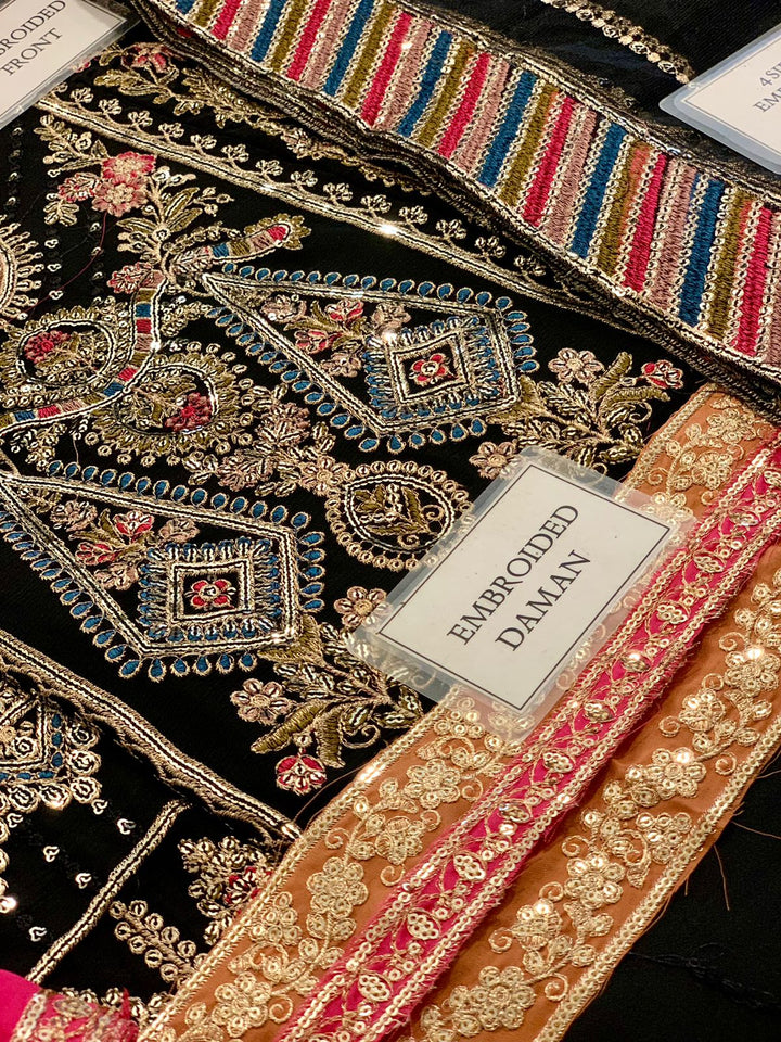 Adan Libas Chiffon Suit-Aarasta